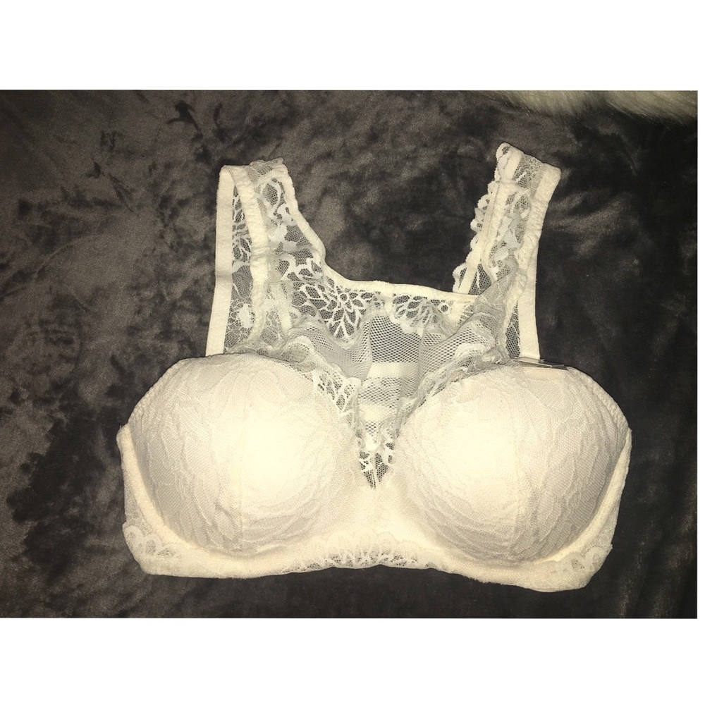 WHITE push up Lace Bralette ! PINK Victoria Secret